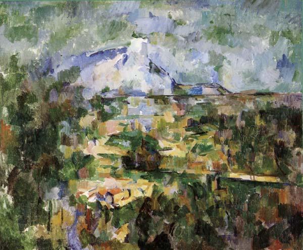 Paul Cezanne La Montagne Sainte-Victoire vue des Lauves